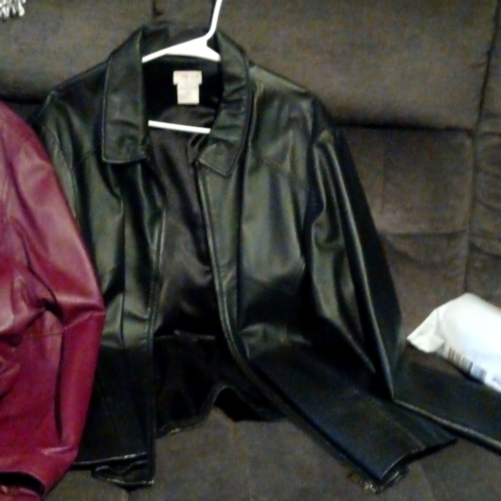 Leather jacket